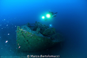 WWII German Wreck by Marco Bartolomucci 